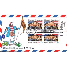 #2103 Hispanic Americans Kribbs FDC