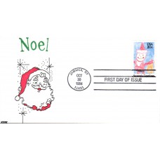 #2108 Santa Claus Kribbs FDC