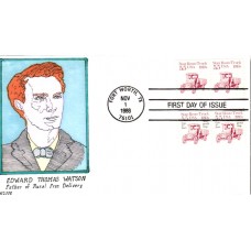 #2125-25a Star Route Truck 1910s Kribbs FDC