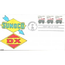 #2130a Oil Wagon 1890s Kribbs FDC