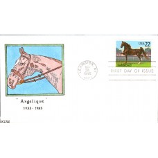 #2157 Saddlebred Horse Kribbs FDC