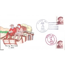 #2177 Buffalo Bill Cody Kribbs FDC