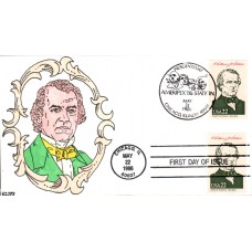 #2217h Andrew Johnson Kribbs FDC