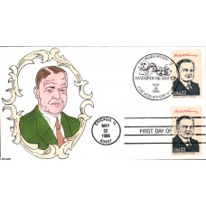 #2219c Herbert Hoover Kribbs FDC