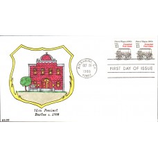 #2258 Patrol Wagon 1880s Kribbs FDC