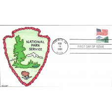 #2280a Flag over Yosemite Kribbs FDC