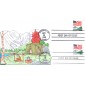 #2280a Flag over Yosemite Dual Kribbs FDC