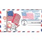 #2285A Flag and Clouds Kribbs FDC