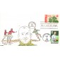 #2376 Knute Rockne Dual Kribbs FDC