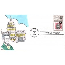 #2410 World Stamp Expo Kribbs FDC