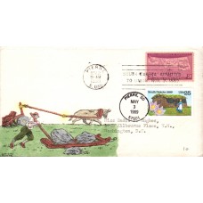 #2416 South Dakota Statehood Dual Kribbs FDC