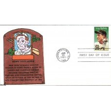 #2417 Lou Gehrig Kribbs FDC