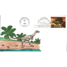 #2422 Tyrannosaurus Dinosaur Kribbs FDC