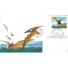 #2423 Pteranodom Dinosaur Kribbs FDC