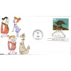 #2424 Stegosaurus Dinosaur Kribbs FDC