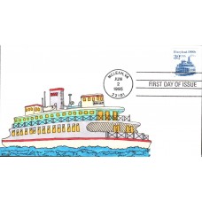 #2466 Ferryboat 1900s Kribbs FDC