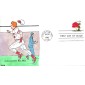 #2490 Red Rose Kribbs FDC