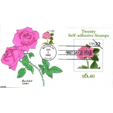 #2492 Pink Rose Kribbs FDC