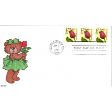 #2518 F - Tulip Kribbs FDC