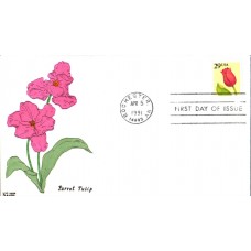 #2524 Tulip Kribbs FDC