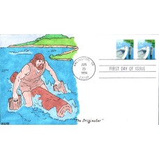 #2529C Fishing Boat Kribbs FDC