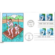 #2529C Fishing Boat Dual Kribbs FDC