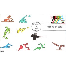 #2748 World University Games Kribbs FDC