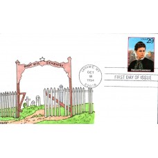 #2869k Nellie Cashman Kribbs FDC