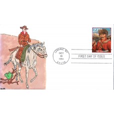 #2869n Kit Carson Kribbs FDC