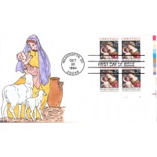 #2871 Madonna and Child Kribbs FDC