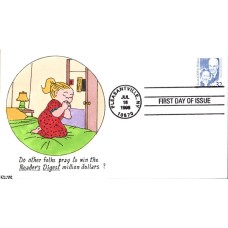 #2936 Lila and DeWitt Wallace Kribbs FDC