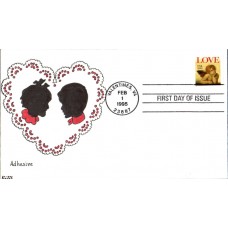 #2949 Love - Cherub Kribbs FDC