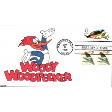 #3045 Red-headed Woodpecker Kribbs FDC