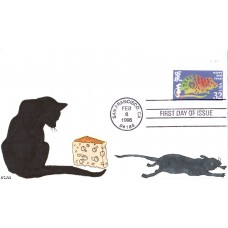 #3060 Year of the Rat Kribbs FDC