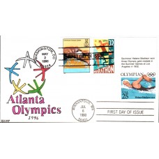 #3068q Men's Swimming Dual Kribbs FDC