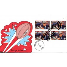 #3150 George Halas Kribbs FDC