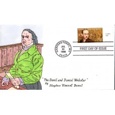 #3221 Stephen Vincent Benet Kribbs FDC