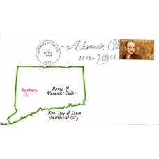 #3221 Stephen Vincent Benet Kribbs FDC