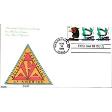 #3228 Green Bicycle Kribbs FDC