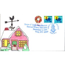 #3257-58 Weather Vane Kribbs FDC