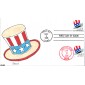 #3260 Uncle Sam Hat Dual Kribbs FDC