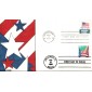 #3277 Flag Over City Dual Kribbs FDC