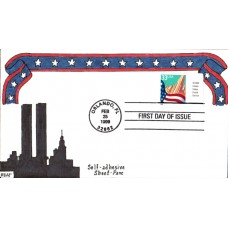 #3278 Flag Over City Kribbs FDC