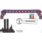 #3278 Flag Over City Kribbs FDC