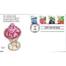 #3302-05 Fruit Berries Kribbs FDC