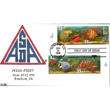 #3317-20 Aquarium Fish Kribbs FDC