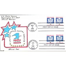 #O138A//41 Official - Eagle Dual Kribbs FDC