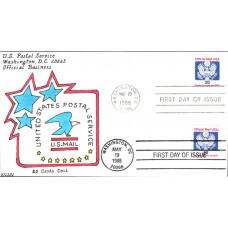 #O138B Official - Eagle Kribbs FDC