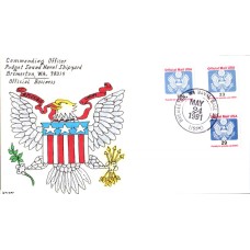 #O145//48 Official - Eagle Kribbs FDC