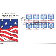 #O146 Official - Eagle Kribbs FDC